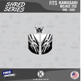 thumbnail image 4 of Kalair GFX Graphics Kit for Kawasaki ATV Mojave 250 Shred Series, 4 of 5