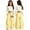 R36-Yellow, variant on RMGVDSD Girls Baggy Sweatpants Fashion Heart Print Curved Leg Athletic Pants Elastic Waist Drawstring Trousers Casual School Pants for Girls 10-11 Years