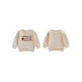 thumbnail image 2 of Gupgi Chandail en Molleton Garçon Tout-Petit Saint-Valentin Imprimé Lettre Cœur Manches Longues Col Rond Pull Bébé, 2 of 9