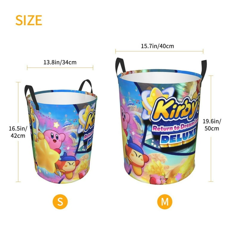 Kirby Large Laundry Hamper Collapsible Laundry Basket With Handles