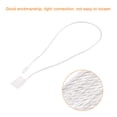 thumbnail image 4 of Unique Bargains Hang Tag String Snap Lock Price Tag Fastener Ties white 7 inch 1000pcs, 4 of 5