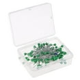 thumbnail image 1 of STARTIST 100 Pcs Têtes Perlées Multicolores pour Composants de Bijoux DIY Vert, 1 of 8