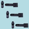 thumbnail image 3 of Black Gate Flip Latch Wrought Iron 5.75" L Two-Sided Rust Resistant Door Locks Renovators Supply, 3 of 3