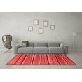 thumbnail image 3 of Ahgly Company Indoor Rectangle Oriental Red Industrial Area Rugs, 3' x 5', 3 of 4
