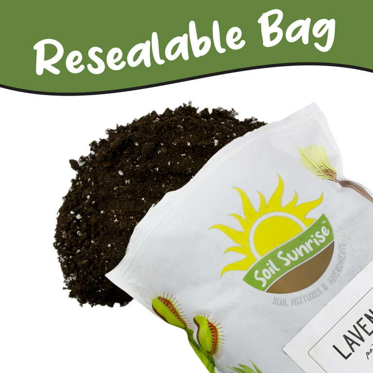 Soil Sunrise Lavender Potting Soil Mix, 8 Quarts, Aeration, Drainage,  Nutrients, Indoor Outdoor - Walmart.com