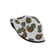 thumbnail image 1 of Sombrero de cubo Qarigey decoración de vestir gorra de pescadores estilo simple parasol de verano para exteriores Piña blanca 56-58cm, 1 of 6