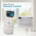 thumbnail image 2 of BLACK+DECKER BWAC14WTB 14,000 BTU Window Air Conditioner Unit, AC Cools Up to 750 Square Feet, Energy Efficient, White, 2 of 6