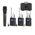 thumbnail image 2 of Wireless Lavalier Microphone CVM-WM200A 96-Channel Professional UHF Dual Wireless Lapel Microphone, 2 of 7