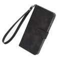 thumbnail image 5 of For Nokia C32 Anti-drop Wallet Phone Case Skin-touch Protective Pu Leather Phone Cover With Stand, 5 of 5