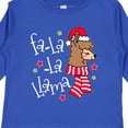 thumbnail image 4 of Inktastic Christmas Llama Boys or Girls Long Sleeve Toddler T-Shirt, 4 of 5