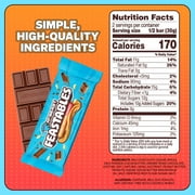Feastables MrBeast Peanut Butter Chocolate Crunch Bar, 2.1 oz (60g), 1 Count