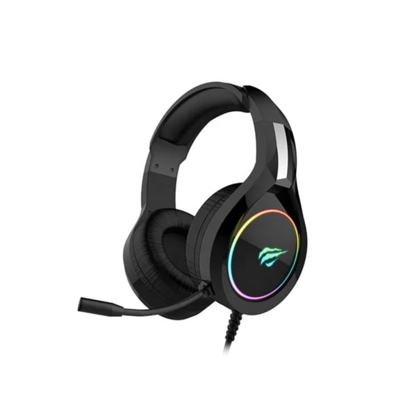 AUDIFONOS GAMER HAVIT H2232D RGB NEGRO