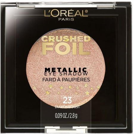 L'Oreal Paris Crushed Foils Metallic Eyeshadow, Diamond