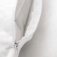 thumbnail image 3 of Cheer Collection Set of 2 Hollow Fiber Filled Lumbar Couch Pillows, 12" x 20" - White, 3 of 4