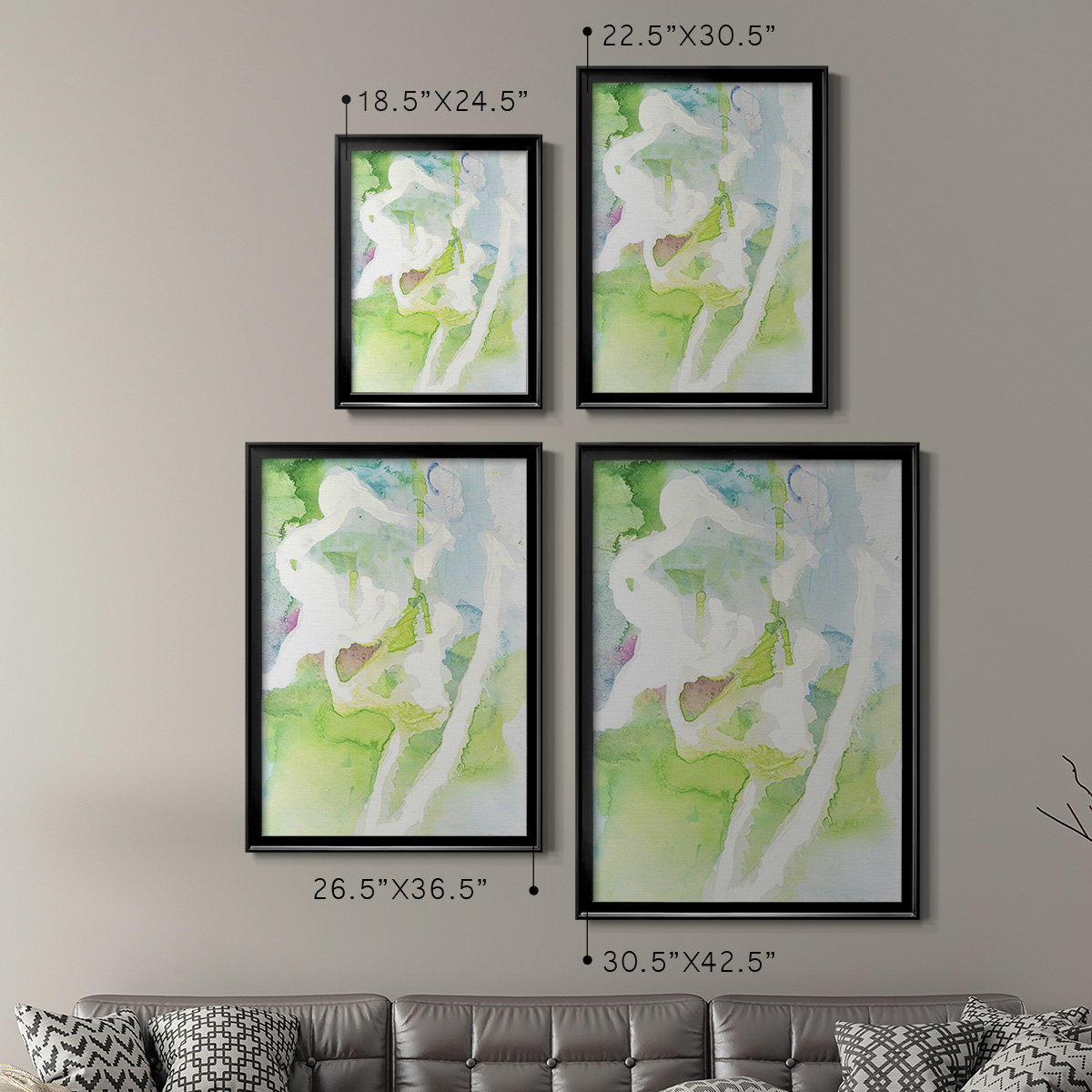 Rising Above II Premium Framed Print, in Gold, Black, or Silver - Ready to Hang