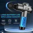 TOLOCO Massage Gun, Deep Tissue Massage, 10 Switchable Massage Heads