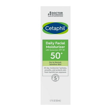 Cetaphil Daily Facial Moisturizer - SPF 50  - 1.7 oz