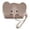 Grey, variant on Stylish Elephant Keychain Purse for Women Compact Card Holder And Zipper Wallet for Daily