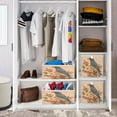 thumbnail image 6 of Foldable Fabric Storage Bin Home Cubes Clothing Organizer Bins Large Collapsible Box Basket for Home Organizer Bluebird on Elegant Branch, 6 of 7