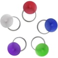 thumbnail image 3 of Premium Silicone Fermenter Lid Set Wide Mouth Mason Jar, Waterless Airlock Fermenter Lid Sealing Lid Pack of 5 (Does not Include Jar) (5 Colors), 3 of 9
