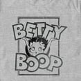 thumbnail image 2 of Men's Betty Boop Distressed Poster  Graphic Tee Athletic Heather Medium, 2 of 5