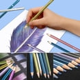thumbnail image 4 of 72 Metallic Colored Pencils, Colored Pencils for Adult Coloring, Soft Core Coloring Pencil, Drawing Pencil for Kids Adults Beginners Artists Drawing Sketching, 4 of 7