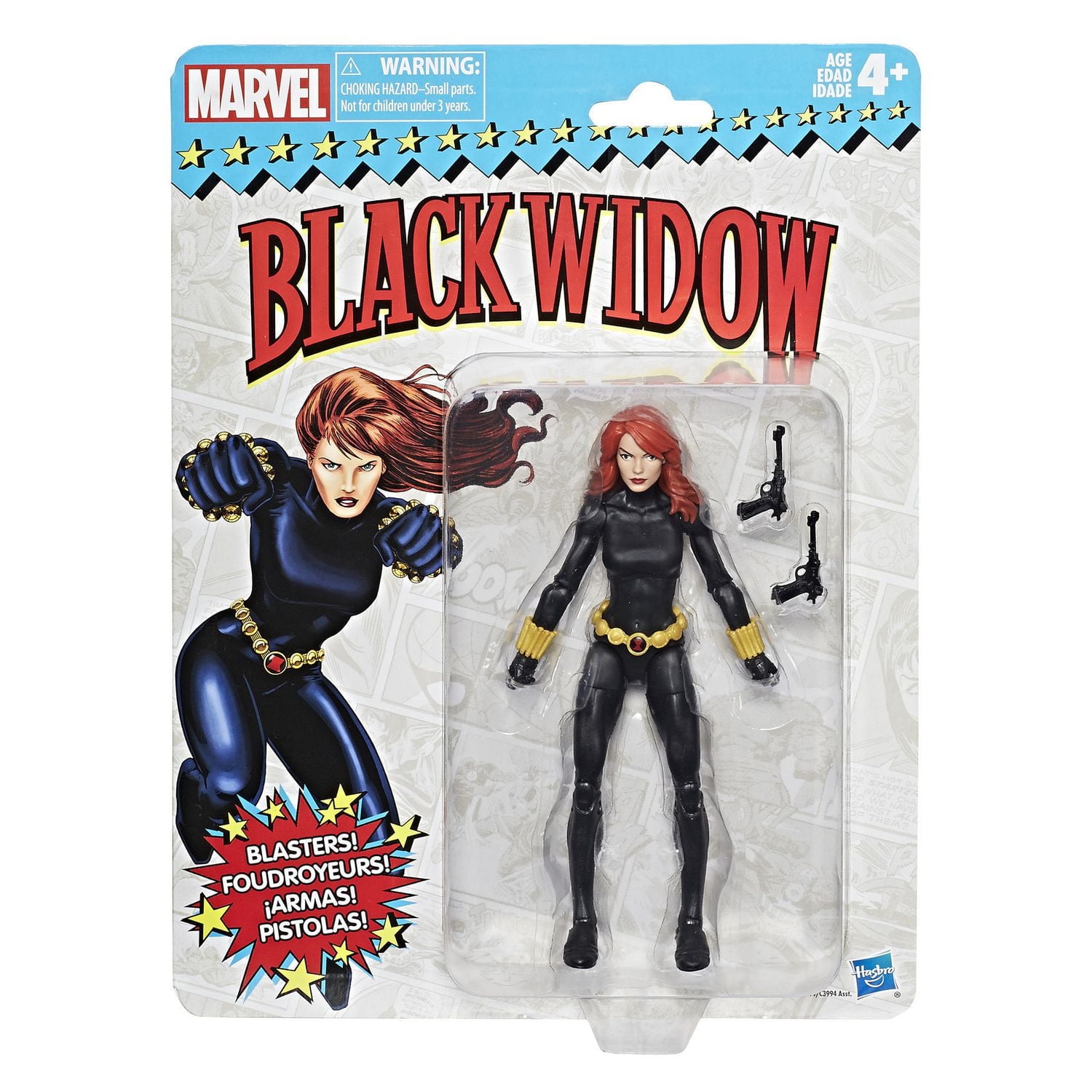 Marvel Retro 6-inch Collection Black Widow Figure - Walmart.ca