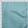 thumbnail image 4 of oneOone Silk Tabby Light Blue Fabric Asian Tile Traditional Sewing Fabric By The Yard Printed Diy Clothing Sewing Supplies 42 Inch Wide, 4 of 4