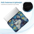 thumbnail image 5 of WOBOGO Oil Painting Styles Husky Laptop Sleeve 15.7 inch Lightweight Zipper Design Soft Padded Protection Against Scratches and Impacts, 5 of 8