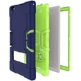 thumbnail image 5 of SOATUTO for Vankyo MatrixPad S20 Tablet Case with Screen Protector Tempered Glass for Toscido P20 P101/Topelotek Mid1001S/Hyundai Hytab Plus 10WB2 10 inch Tab Case Built in Stand - Navy+Green/1 Pcs, 5 of 7