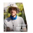 MISSION Original Evaporative Cool Technology Full Neck Gaiter, Sun