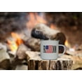 thumbnail image 5 of USA Freedom Flag Camp Mug Enamel Camping Coffee Cup Gift For Military Veteran or Patriotic American, 5 of 6