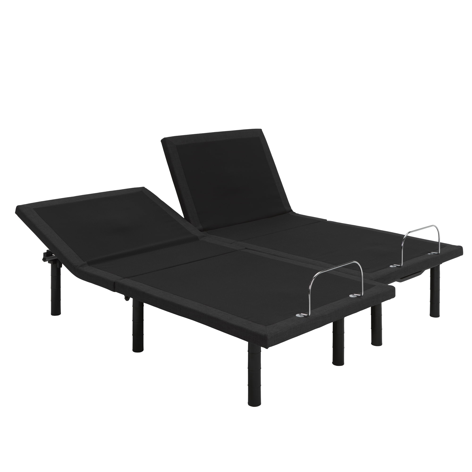 Greaton Adjustable Bed Frame, Adjustable Legs Heights, Dual Massage