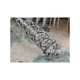 thumbnail image 5 of Metal Tone Leaf Ended Cross Vintage Inspired Vines Crystal Element Necklace, 5 of 6