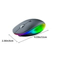 thumbnail image 3 of JOGZMZ Wireless Bluetooth Mouse Unique Design Type-c Fast Charging Long Battery Life Colourful LED Light Adjustable DpI Adaptable to A Wide Range Of Devices, 3 of 8