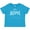 Turquoise, variant on Inktastic It's Home- State of Oklahoma outline Boys or Girls Baby T-Shirt