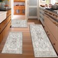thumbnail image 2 of Kitchen Rugs Sets of 3 Non Slip Washable Kitchen Mats for Floor, Waterproof Kitchen Runner Rug, Floor Mat Carpet for Entryway, Laundry, Sink, Hallway, Bathroom, 2 of 10