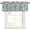 Blue, variant on Teal Morocco Style Kitchen Valances for Windows, Vintage Rustic Simple Geometric Art Gray Bathroom Window Valances 42x12 Inch Rod Pocket Window Treatments Valance Curtains for Living Room Bedroom