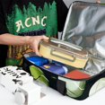 thumbnail image 6 of Tennis Double Layered Insulated and Refrigerated Lunch Bag with Two Compartments, Large Capacity, and Hand Carry - 7.1x11.4x16.1 inches, 6 of 6
