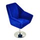 thumbnail image 3 of Silla Sillón Sala de Estar Zulema Decoración de Oficina Muebles 1/12 Azul, 3 of 8