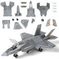 thumbnail image 1 of Maqueta SEBINAS F-35 Fighter Jet a escala 1:72 con soporte para niños, 1 of 6