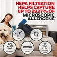 thumbnail image 3 of Honeywell True Allergen HEPA, Extra-Large Room, White/Air Purifier, 3 of 5