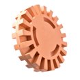 thumbnail image 5 of High-Power Pneumatic Adhesive & Paint Removal Wheel - 4 Inch (100mm) Flat Surface, 15mm Thickness - Efficient Car Body, Glass Sticker Cleaner Tool for Professionals & DIY Enthusiasts - Durable, 5 of 5