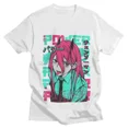 thumbnail image 1 of Camiseta de manga corta de algodón con motosierra para hombre, estilo Harajuku, estilo informal, estilo anime y manga, ropa de calle., 1 of 6