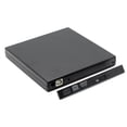 thumbnail image 1 of External CD DVD Drive, USB 2.0 Slim Protectable External CD-RW Drive DVD-ROM Burner Player for Laptops Desktop PC,1 x External portable DVD burner,Black, 1 of 6