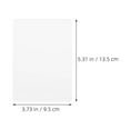 thumbnail image 2 of Raindrops 100Pack Laminating Cards PVC Laminating Sheets for Documents Clear Display Dustproof, 2 of 8