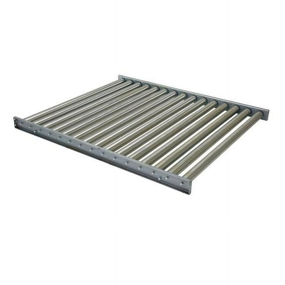 Vestil Manufacturing CONV-52-5-2-3L-Z 60 in Roller Conveyor - 5000 lbs