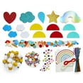 thumbnail image 5 of Kid Made Modern Head in The Clouds Craft Kit - 300+ Piece Arts and Crafts Activity for Ages 6 and Up, 5 of 5