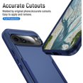 thumbnail image 2 of KOMI for Pixel 9 Pro XL Case,Google Pixel 9 Pro XL Case,with Screen Protector,[Military Grade Drop Tested] Heavy-Duty Tough Rugged Shockproof Protective Case for Google Pixel 9 Pro XL, Blue, 2 of 5