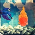 thumbnail image 3 of Moluckfu Orange Silicone Fish for Aquarium Decoration Realistic Fish Tank Decor, 3 of 8